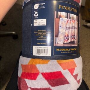 Pendleton Multicolor Reversible Throw Blanket